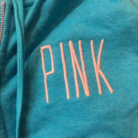 Vs pink zip up⭐️sold on Mercari ⭐️ - Picture 2 of 4